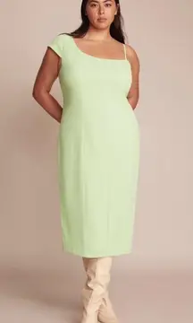 11 Honore Solange Midi Dress in Paradise Green Size 20  