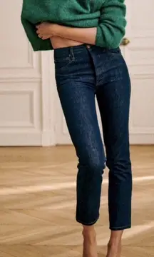 New‎ Sezane Brut Sexy Jeans in Indigo Size 33