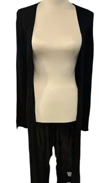 Express Black Cardigan Long Size Small