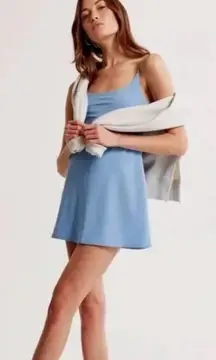 Abercrombie & Fitch Light Blue Mini Traveler Athletic Dress