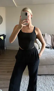 Amazon Corset Top Black