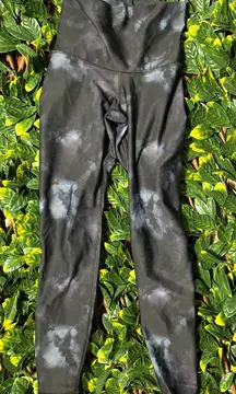 Old Navy Active POWERSOFT Blue Speckled Extra High-Rise Leggings Size XS