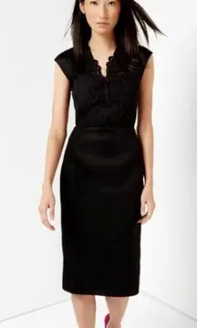 Ted Baker Tamra Mesh Lace Sheath Dress Size 1/S NWT $350