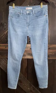 Levi Womens Jeans 10 M Levi's Strauss Signature Mid‎ Rise Skinny 30 X 30