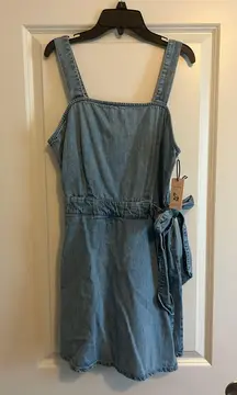 Denim Romper