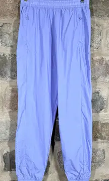 Victoria's Secret Lightweight Periwinkle Jogger Pants Laser Cut Size Medium Gym