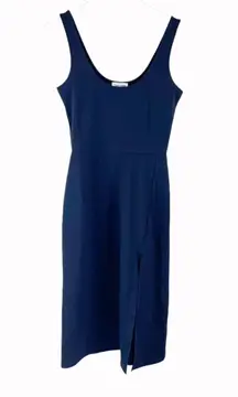 Scoop Neck Midi Dress