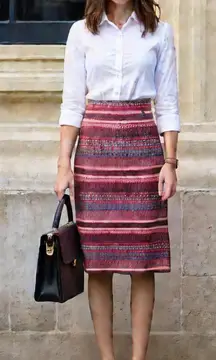 Vintage Paisley Floral Colorful Patterned Women's Wrap Maxi Skirt