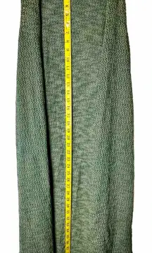 LulaRoe Longline Vest Joy Green W/ White‎ Cover Up Lightweight XS NWT
