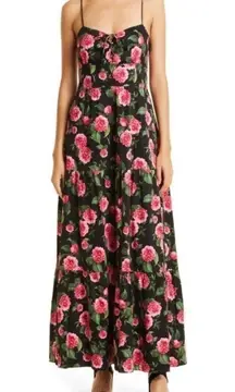 ALICE + OLIVIA Chantay Floral-Print Maxi Dress in Multicolor Size US 2