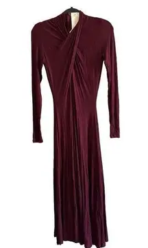 NWT Etcetera Wine Adorn Dress Size 00