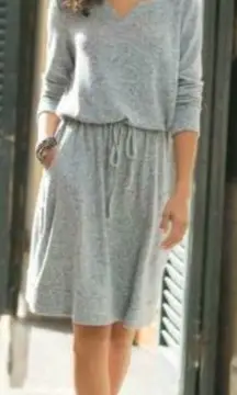 Soft Surroundings Easy Living‎ Gray dress Super Soft Knit cozy oversized XS