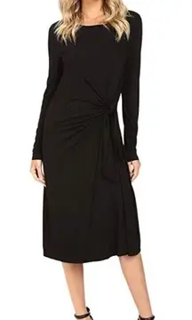 New. Long sleeve brushed sweater dress. NWOT