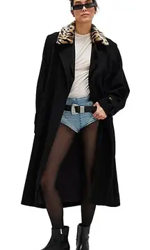 NWT Free People X REVOLVE Need It Trench XS Black