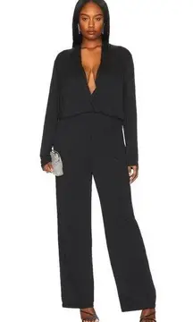 REMI X Revolve Robin Jumpsuit in Black