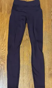 Lululemon Fast As Fleece Tight 28" Purple size 2 Running Reflective‎