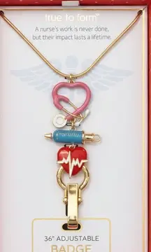 Nurse badge holder / id holder