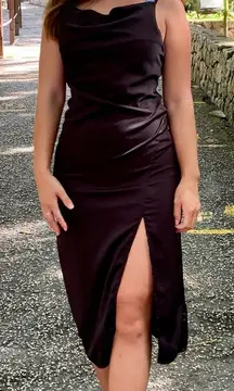 Nordstrom Black Midi Dress Timeless Elegance