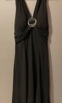 Speechless Black Marilyn Monroe Style Halter Neck Dress Size Medium