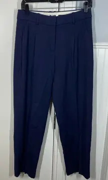 J. Crew‎ navy blue essential pant trouser work career office business casual 4P