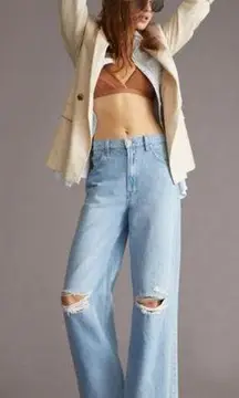 💕MOTHER SNACKS!💕 The Fun Dip Puddle Jeans ~ Lots Of Nibbles 26 NWT