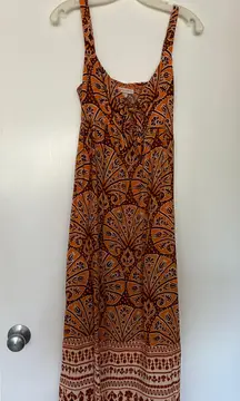 Knox Rose Tie Front Midi/Maxi Dress