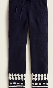 J.CREW pants With Geometric Knit Merino Wool Alpaca Blend sizeS.        order155