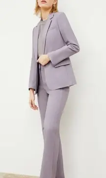 M.M. LaFleur • the horton pant - washable wool twilI in lilac sz 4