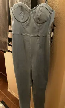 Denim Jump Suit