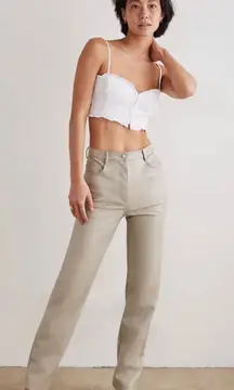 Wilfred Melina Super High Rise Long Pant in Light Taupe