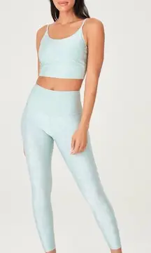 Onzie Jacquard Midi Leggings in Glacier Camo Jacquard - S/M