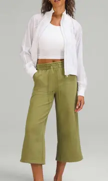 Loungeful High-Rise Wide Leg Crop Sweatpants