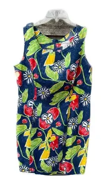 Spiegel size 12 floral sheath dress beach tropical cruise
