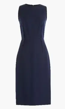 JCrew Navy Sheath dress in bi-stretch cotton