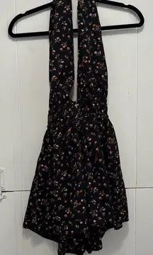 Shein Floral Halter Romper