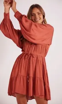 NWT Mink Pink Hannah Tiered Mini Dress Size XS MSRP $149