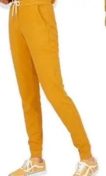 Mate the Label • turmeric dakota thermal jogger pant high waist drawstring sz S