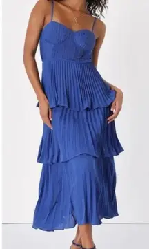 Lulus Cascading Crush Midi Dress