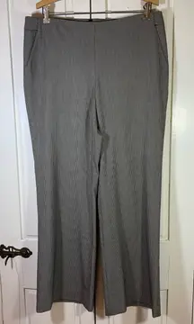 NYDJ Womens Houndstooth Ankle Bootcut Lift‎ Tuck Dress Pants Size 12P Petite