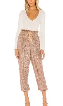 Free People Night Moves Sequin Harem Pants Womens Small