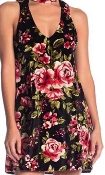 Show Me Your Mumu Friday Choker Dress Mini Vavoom Bloom Size Small NWT