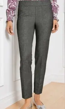 Talbots  Chatham Ankle Pants Gray Trousers NEW Size 4