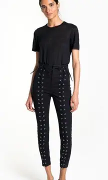 A.L.C. High Waisted Corset Pants As Seen On Kim Kardashian