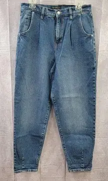 BANANA REPUBLIC High Rise Balloon Jeans Women's Medium Wash Size 29/8 NWT