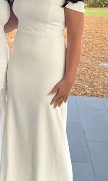 White Formal Dress