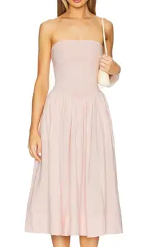 Free People x free-est Onda Tube Midi Dress in Pink Nectar