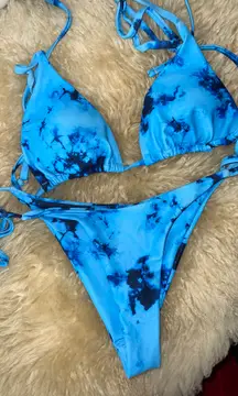 Tie-dye bikini