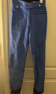 Tyrolia by Head Women's Pants Wool Stirrup Leggings Snowboard Ski Size 12 Blue