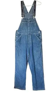 Tommy Hilfiger Vintage 90s  Spellout Demin Jean Overalls Bibs Large