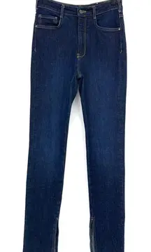 PILCRO The Split Straight Jeans Dark Wash 28